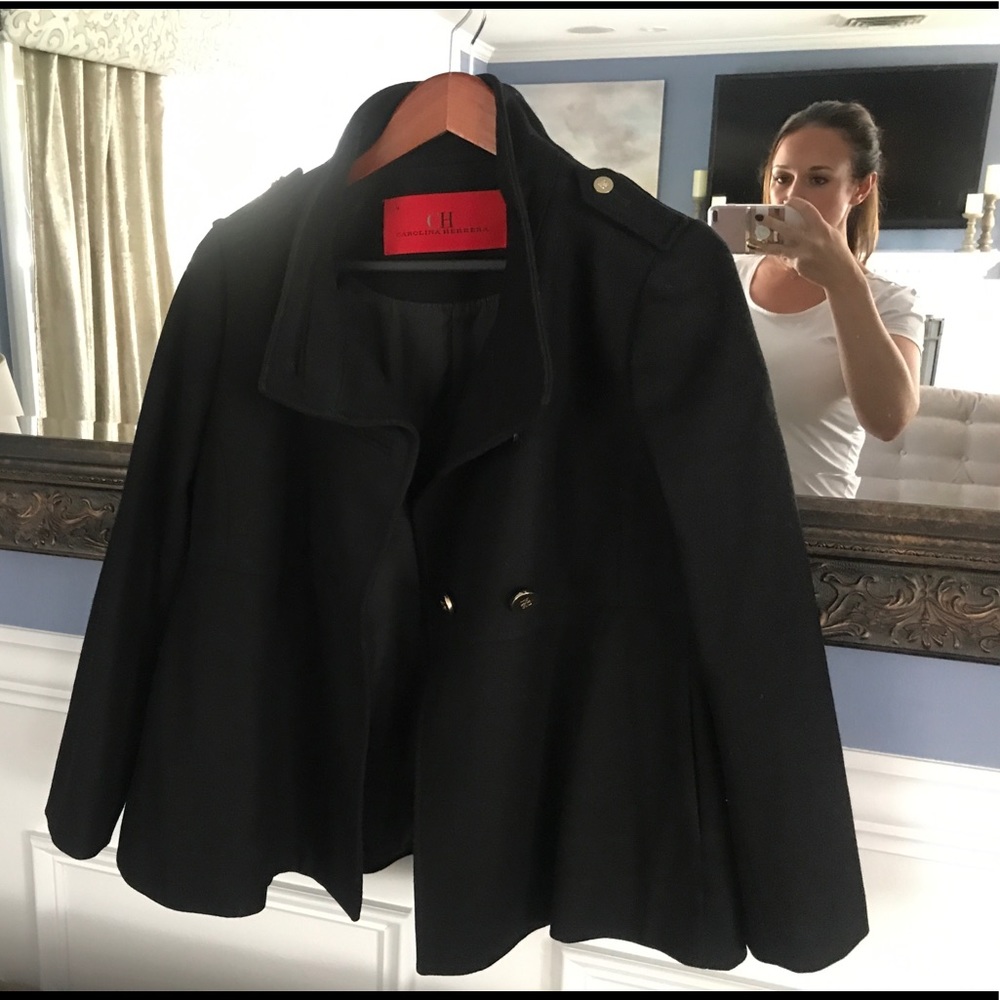 CH Carolina Herrera Wool Coat